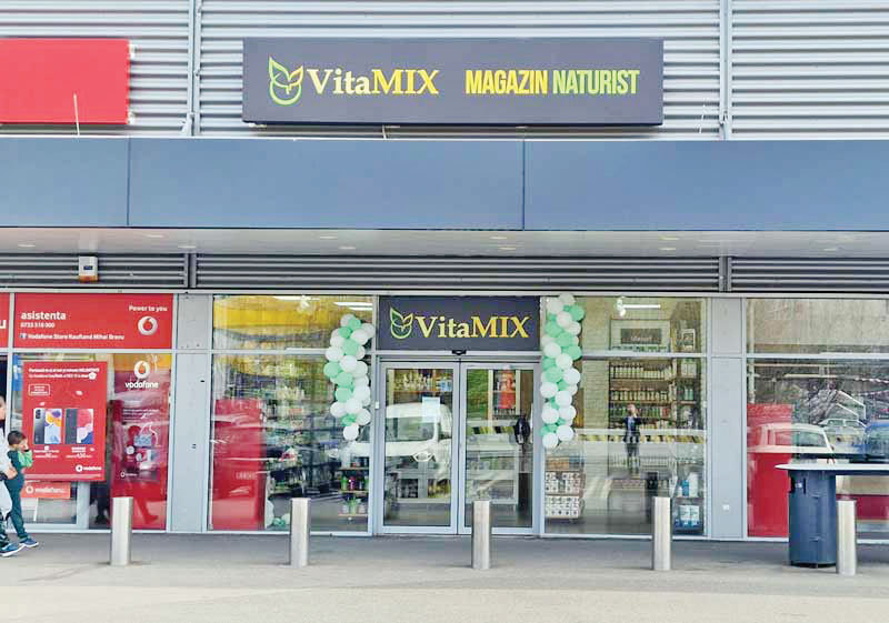Reţeaua de magazine naturiste Vitamix a ajuns la 59 de unităţi la nivel naţional: „Deschidem preponderent în malluri, mai avem trei-patru unităţi planificate în 2023“