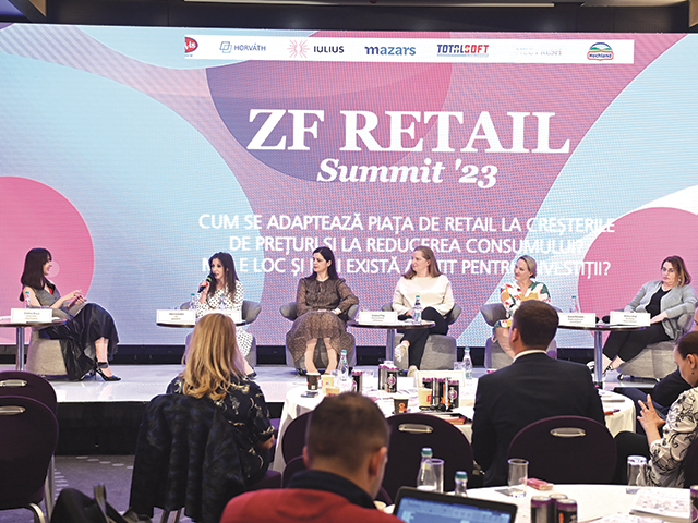 ZF Retail Summit 2023. Viitorul comerţului stă într-un mix dintre online şi offline: „Online-ul se dezvoltă, dar România are ceva specific, omului îi place să meargă la mall“