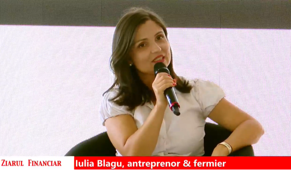 Iulia Blagu, antreprenor femier : Cel mai fragil punct în procesul de transfer al afacerii intre generaţii, în agribusiness cel puţin, este comunicarea