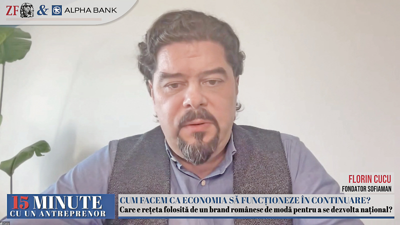 ZF 15 minute cu un antreprenor. Florin Cucu, Sofiaman: Dorim să investim într-o reţea multibrand care să vândă produse româneşti. Comerţul de modă din anii ‘90 e uşor îmbătrânit, proprietarii se pensionează