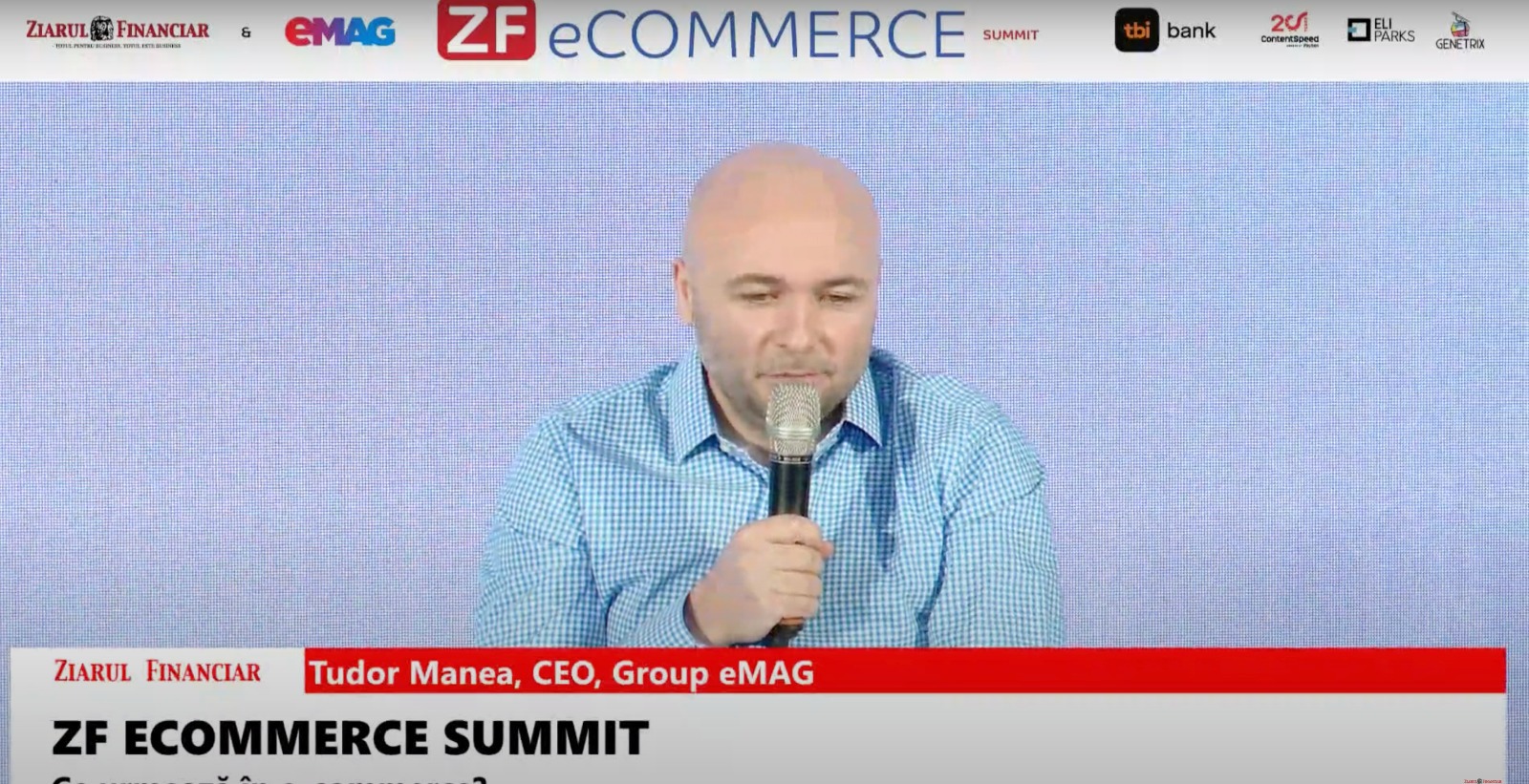 Tudor Manea, CEO, Group eMAG: Cred că 2024 va fi un an foarte bun pentru comerţul online per ansamblu, consumatorii au bani, consumul merge bine