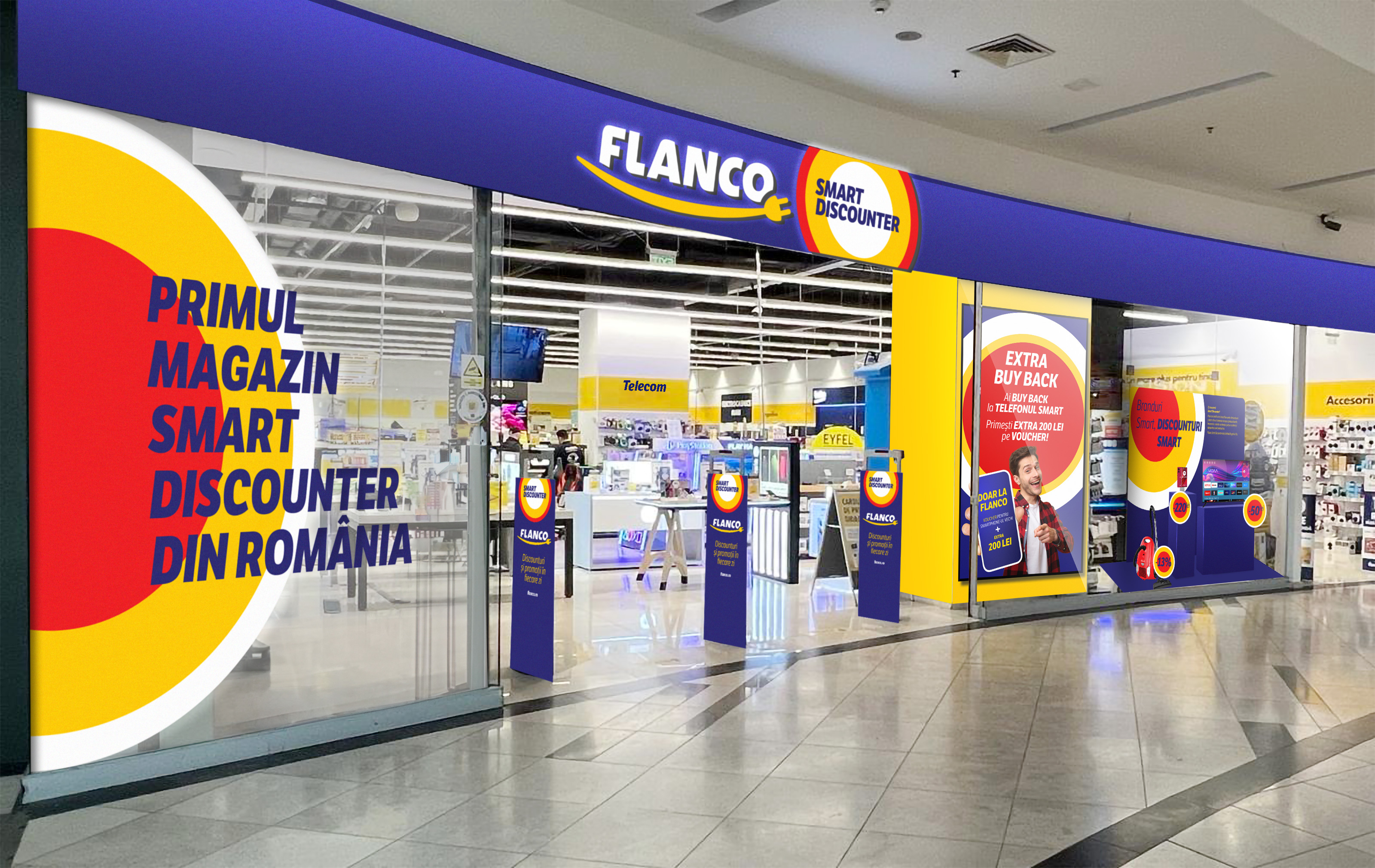 Reteaua de magazine de electro-IT  Flanco se repozitionează pe piată şi intră pe segmentul de discount, urmând ca 11 magazine să fi relansate în 2024 sub numele Flanco Smart Discounter