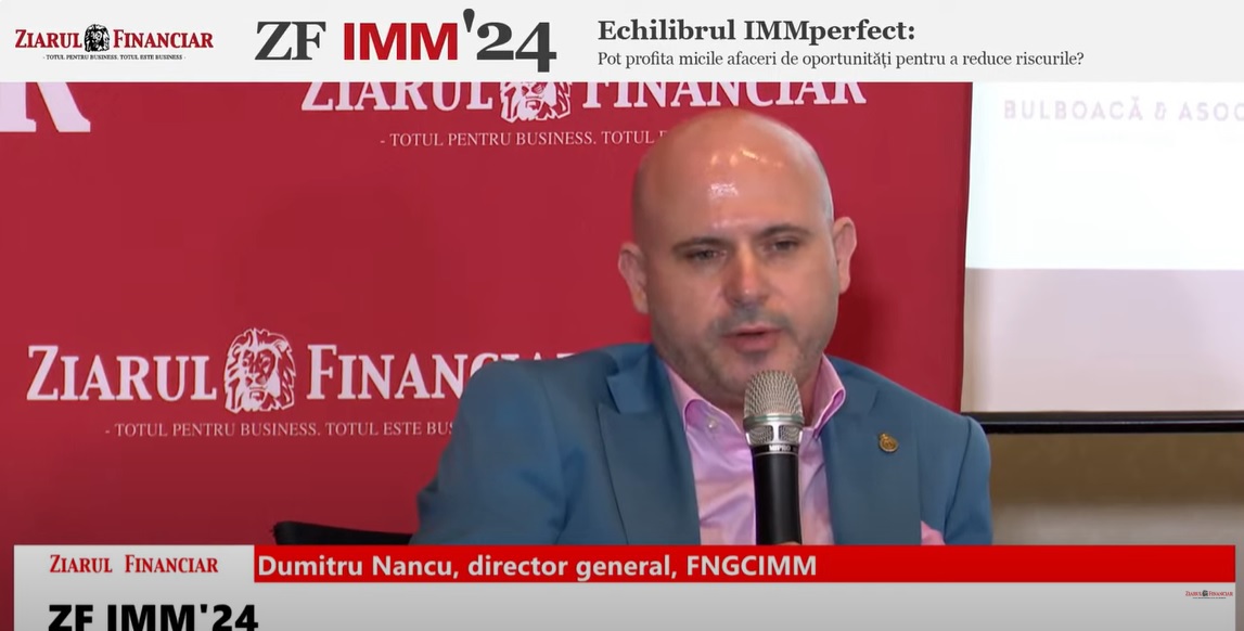 Dumitru Nancu, FNGCIMM: Din 29 aprilie IMM-urile pot accesa programul IMM Invest Plus, care vine cu modificări în favoarea companiilor mici şi mijlocii. Ediţia este programată să se încheie pe 30 iunie