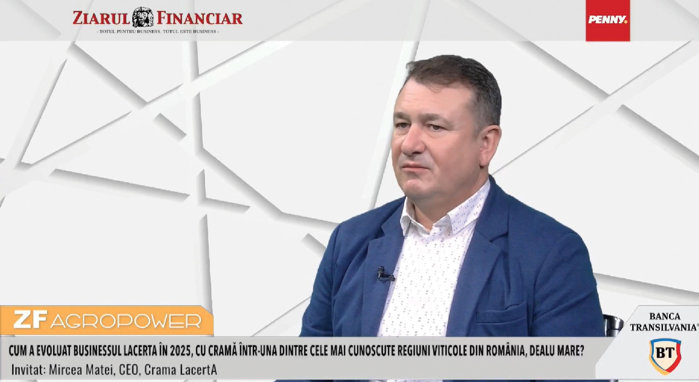 ZF Agropower. Mircea Matei, noul CEO al cramei LacertA din Dealu Mare: Creşterea interesului pentru vin premium ne determină să extindem distribuţia în top 30 de oraşe din ţară în 2026. Ne propunem să fim activi şi la export. Vindem în Japonia, Coreea de 