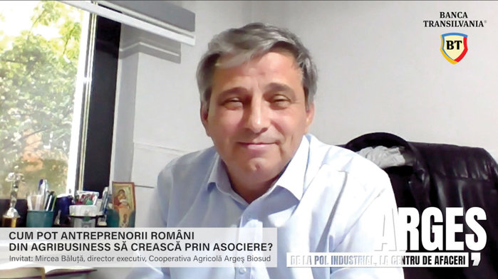 Mircea Băluţă, Argeş Biosud Cooperativă Agricolă: Vrem să facem pasul spre procesare – făină, mălai, pufuleţi. Acum trimitem la export materii prime cu valoare adăugată foarte mică