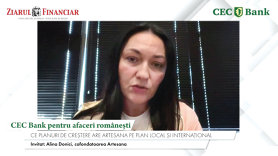 CEC Bank pentru afaceri româneşti. Alina Donici, Artesana: Avem 15 mil. euro pentru noua unitate de producţie, specializată pe brânzeturi. Vom merge mult pe export, dar ne vom consolida şi în România. Aplicăm strategia noastră: investim când piaţa e dificilă, dar după furtună vine şi soarele
