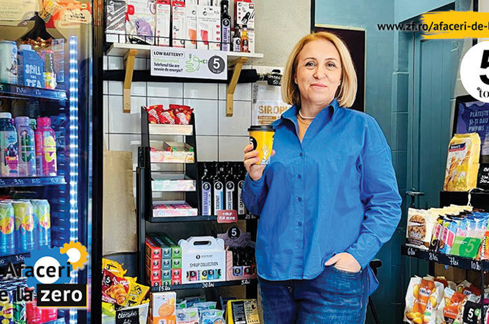 Ediţie specială Afaceri de la Zero susţinută de 5 to go. Monica Todor a renunţat la jobul său într-o companie de contabilitate pentru a deschide o cafenea 5 to go, iar astăzi a ajuns la două unităţi. „Nu cred că aş fi pornit pe acest drum dacă nu aş fi av