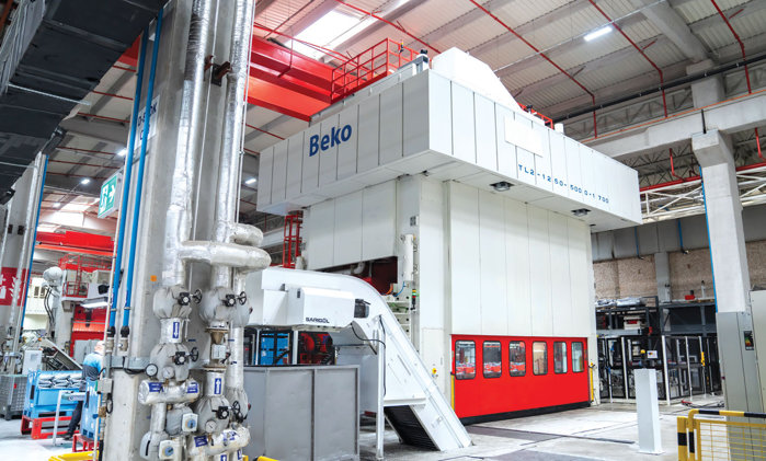 Fabrica Beko de la Ulmi, Dâmboviţa a fost modelul după care s-a construit cea mai mare unitate de producţie de maşini de spălat din Europa
