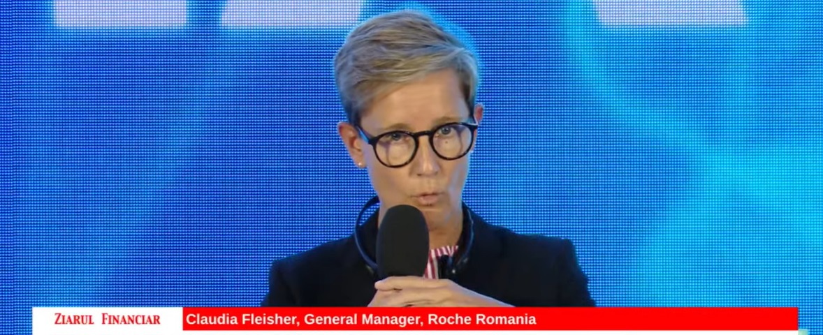Claudia Fleischer, Roche România: Anul acesta am introdus zece noi medicamente în piaţa locală. Cele mai multe dintre ele sunt asociate domeniului oncologic, care din păcate rămâne unul foarte important România 