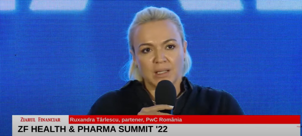Ruxandra Târlescu, PwC România: Există anumite facilităţi fiscale care pot fi aplicate de companiile din farma, inclusiv de producătoarele de medicamente inovative care nu au fabrici locale