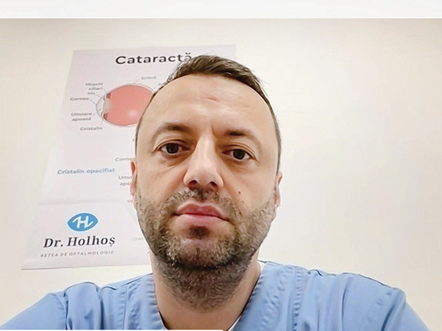 ZF Live. Medicul Teodor Holhoş, fondatorul reţelei de oftalmologie Dr. Holhoş: „Am investit 1,5 mil. euro într-o clinică nouă la Târgu-Mureş. Afacerile noastre totale depăşesc 10 milioane de euro“
