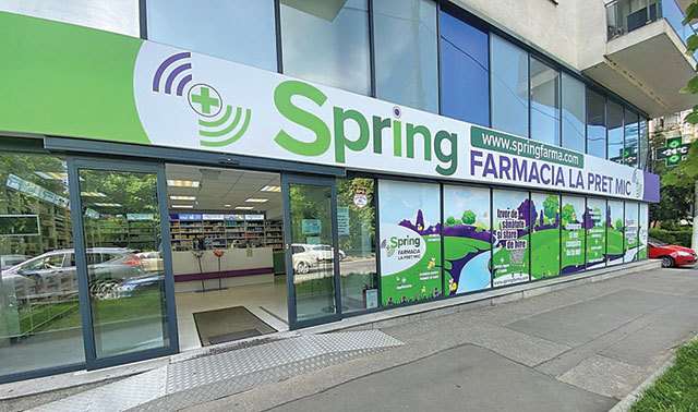 Farmacia Spring, parte din grupul Fildas Catena, se...