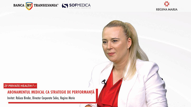 ZF Private Health. Abonamentul medical devine parte din strategia de business pentru o companie, iar cel mai urmărit indicator este frecvenţa cu care angajaţii accesează serviciile. Un pacient abonat din portofoliul Regina Maria merge în medie de 7 ori la medic pe an, de 2,5 ori mai mult decât un pacient neabonat 