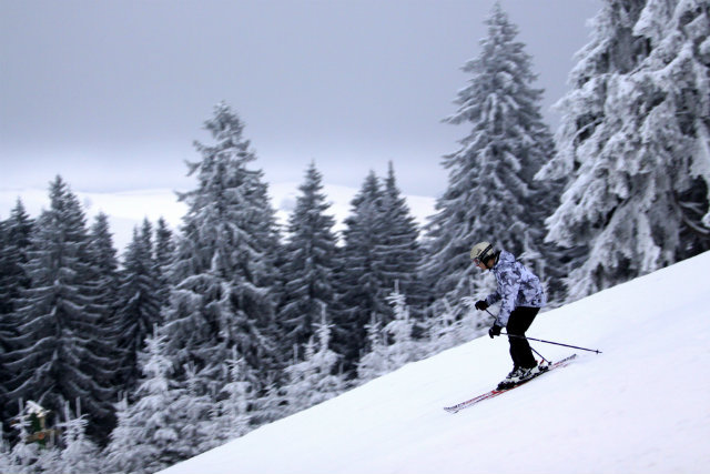 Starea pârtiilor de schi din Poiana Braşov
