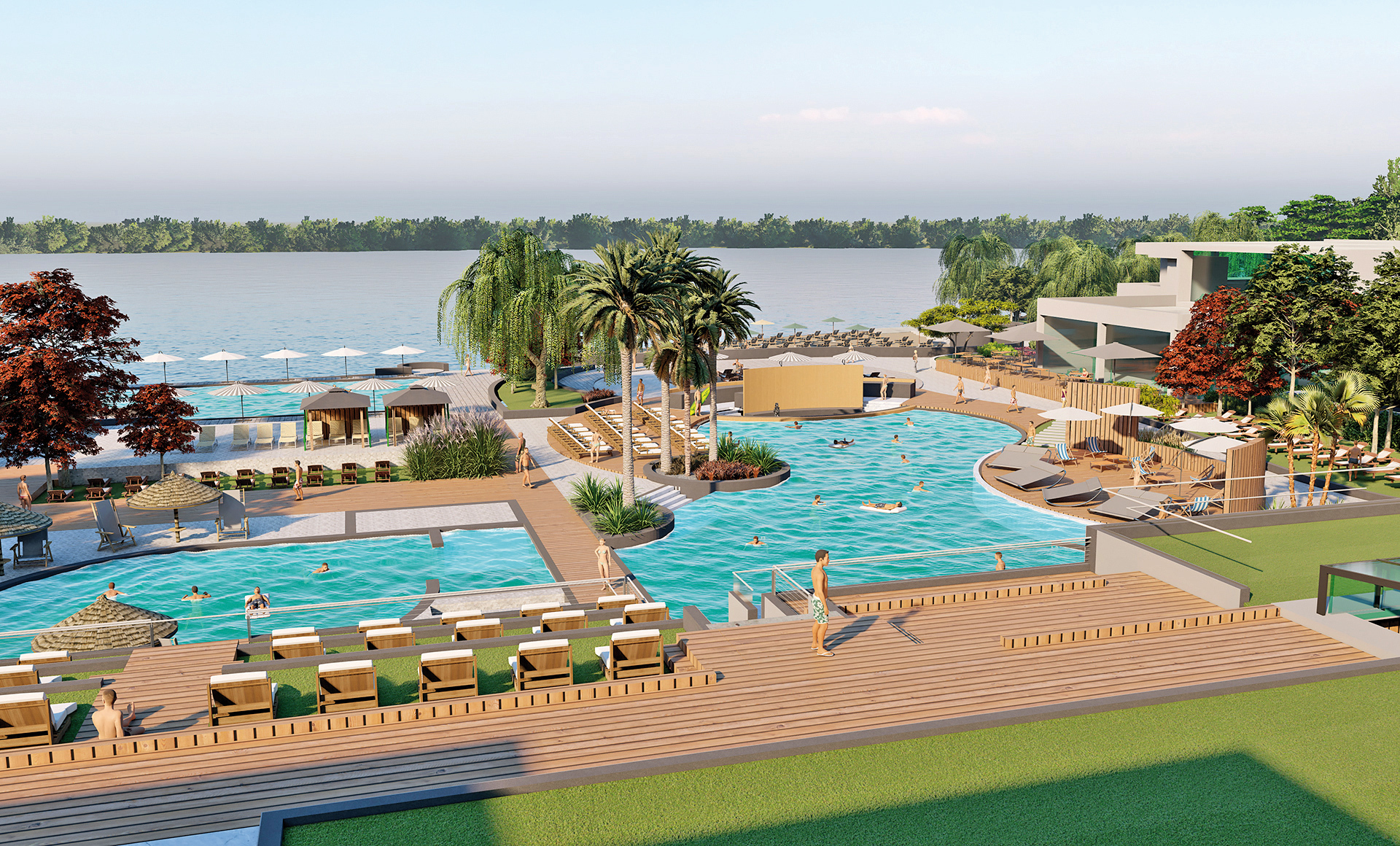 Lacu Sărat prinde iar viaţă: Alma Resort, un complex hotelier de patru  stele,...