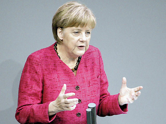 Cancelarul german Angela Merkel: Dacă "euro eşuează, Europa eşuează"