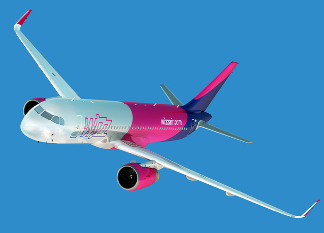 Wizz Air lansează patru rute noi din Iaşi