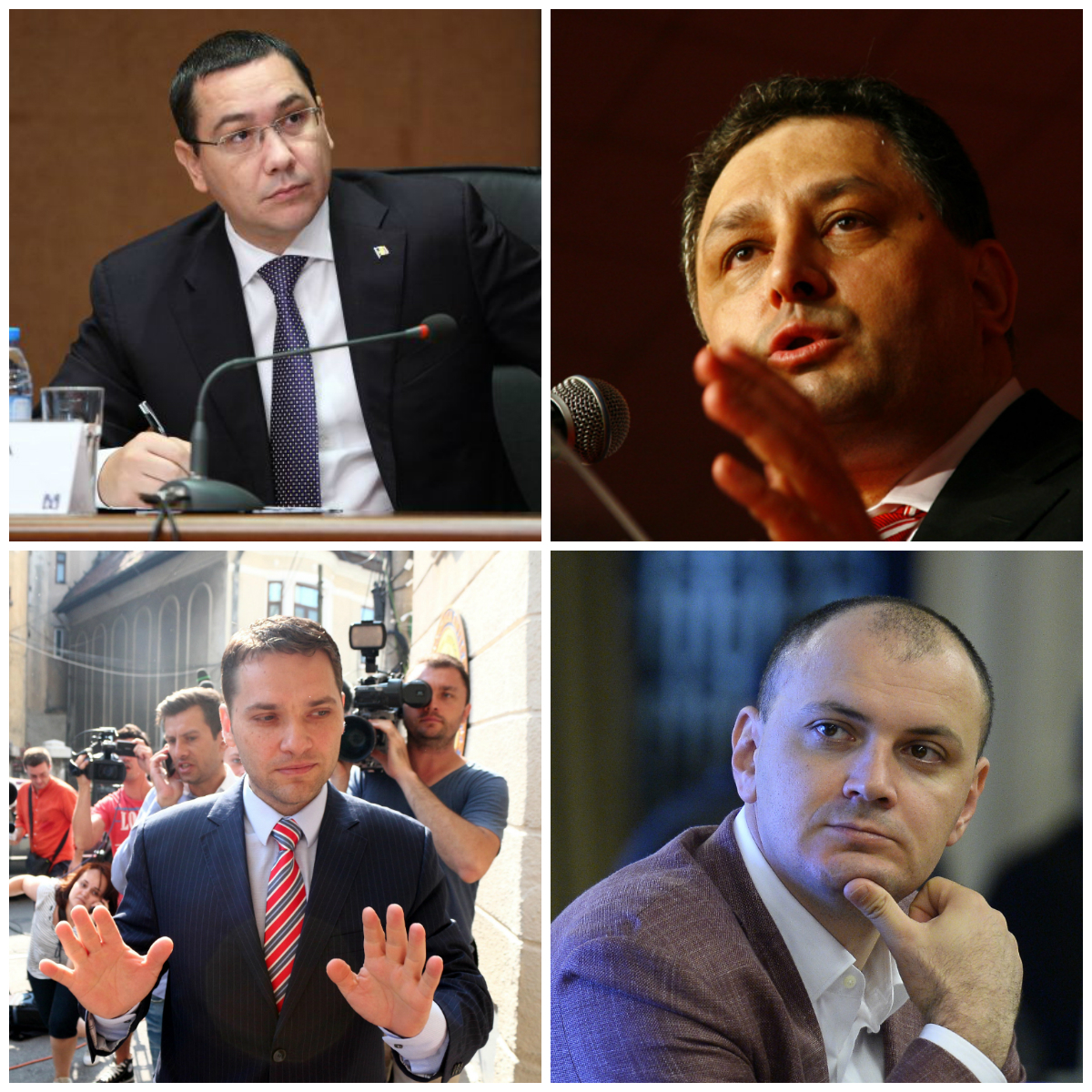 Ponta: Şova, Vanghelie, Ghiţă au fost suspendaţi din toate funcţiile deţinute în PSD