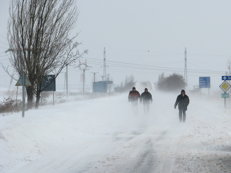 Cod galben de ger în Moldova, Muntenia, Oltenia; se vor înregistra -20 de grade Celsius