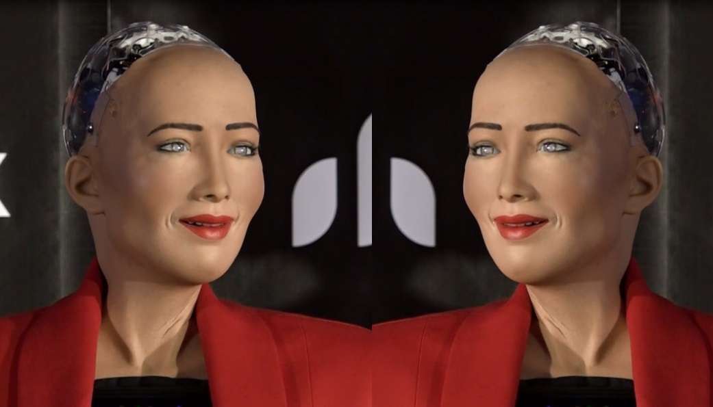 Celebrul robot Sophia intră în rând cu lumea: După ce a fost primul robot care a primit cetăţenie, acum  poate retrage numerar de la comercianţi cu cardul primit în România