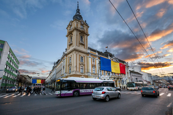 Primul autobuz autonom din România va circula în următorul an în zona centrală a Clujului