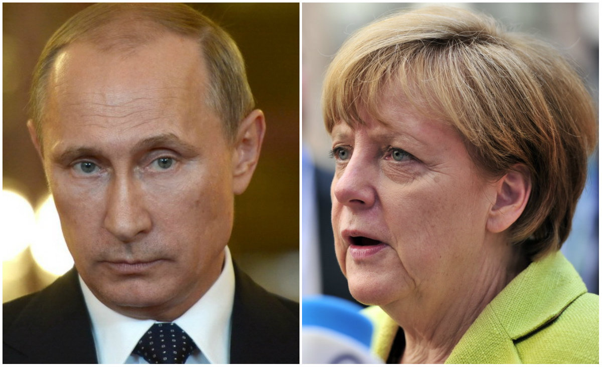 Merkel vrea să continue discuţia cu Putin "în pofida sancţiunilor" 