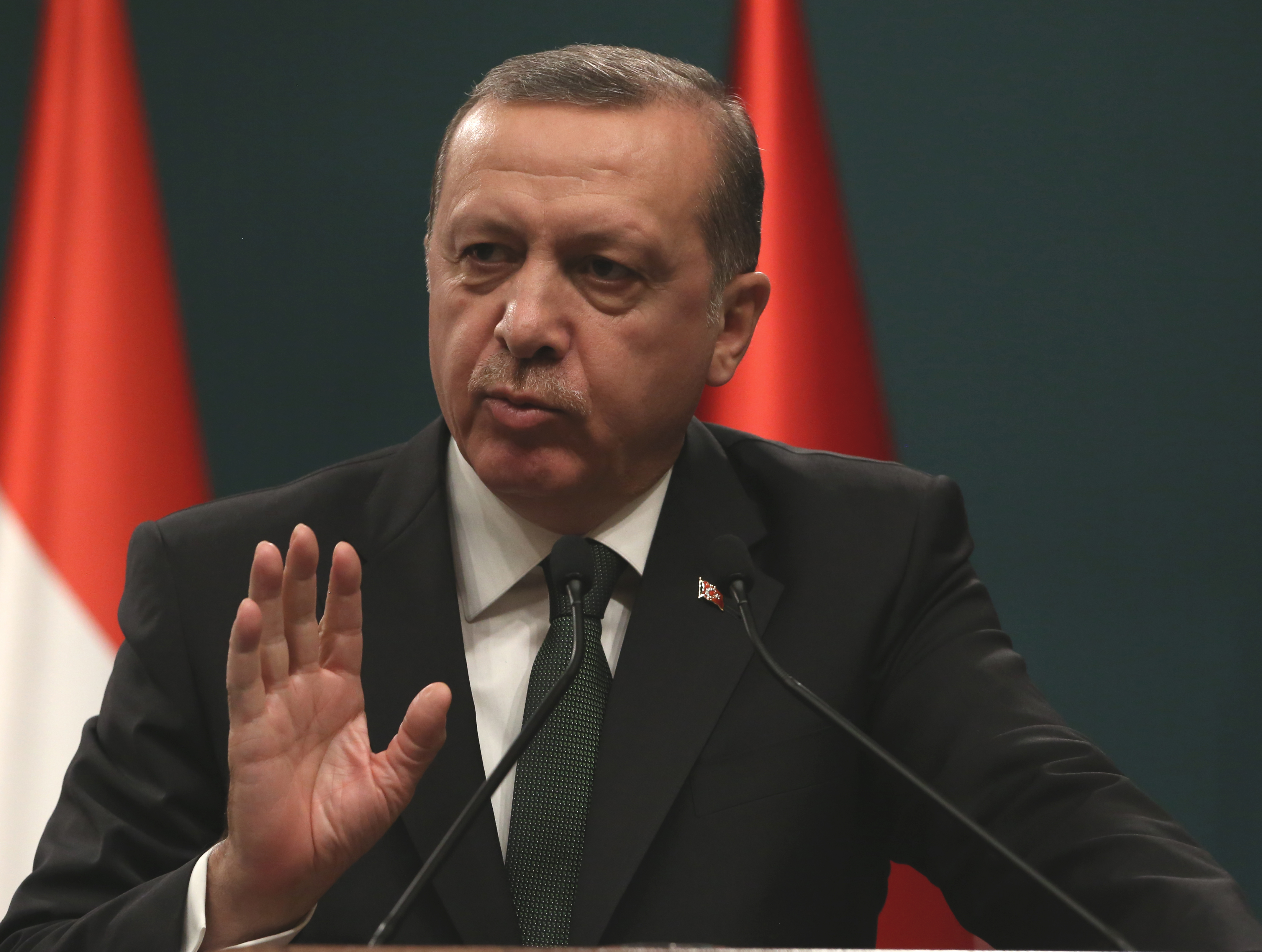Tensiuni în Orient: Preşedintele turc a purtat discuţii telefonice în vederea diminuării tensiunilor cu Qatarul