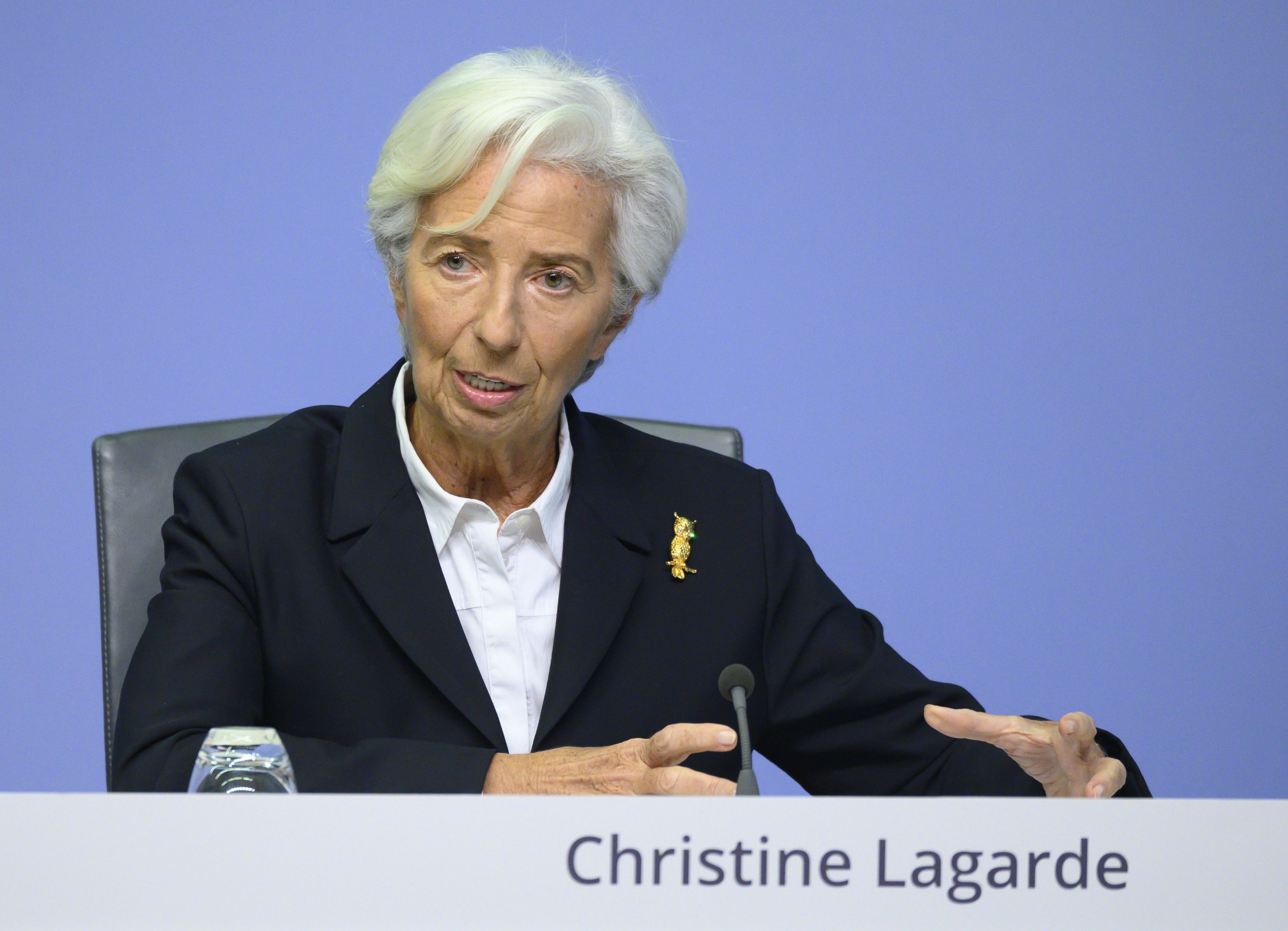 Christine Lagarde, şefa Băncii Central Europene, crede că problema inflaţiei se termină în acest an