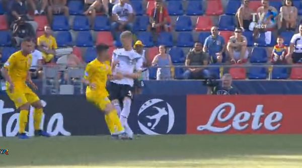 România U21 - Germania U21, semifinalele EURO 2019 | George Puşcaş a marcat pentru 2-1