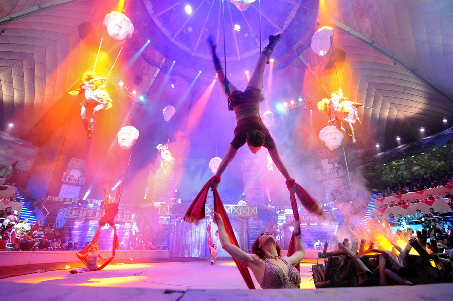Compania Cirque du Soleil va fi vândută contra sumei de 1,5 miliarde de dolari