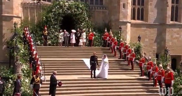 Nunta regală: prinţul Harry şi Meghan Markle s-au căsătorit, în prezenţa a aproximativ 600 de invitaţi