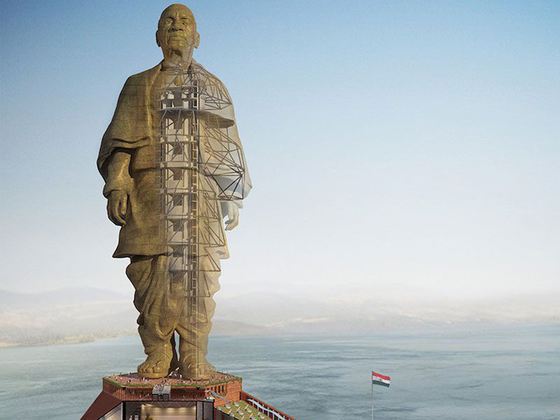 Cea mai înaltă statuie din lume, inaugurată în India