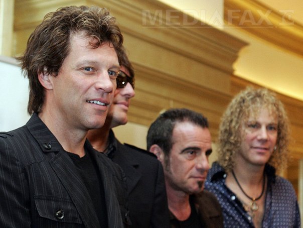 Trupa Bon Jovi concertează în Bucureşti, duminică seară, la opt ani de la primul show în România