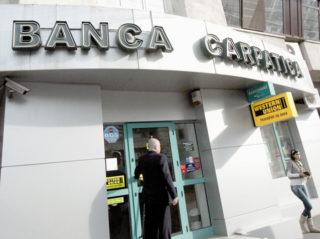 Pierdere de 1 mil. lei pentru Banca Carpatica în T1