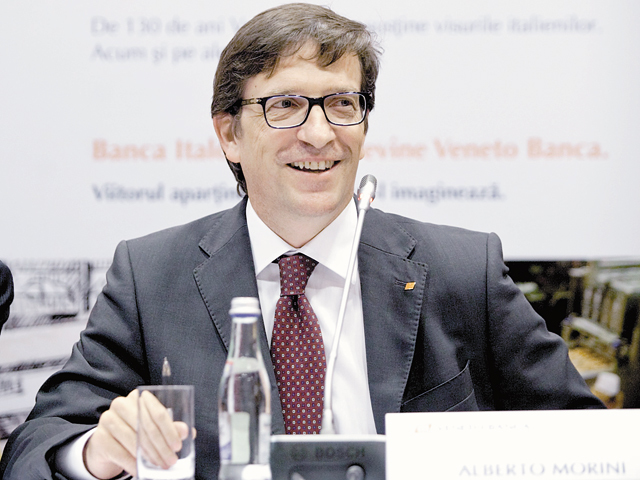 Veneto Banca a pierdut 8 mil. euro în primele nouă luni. Creditarea a crescut cu 2%