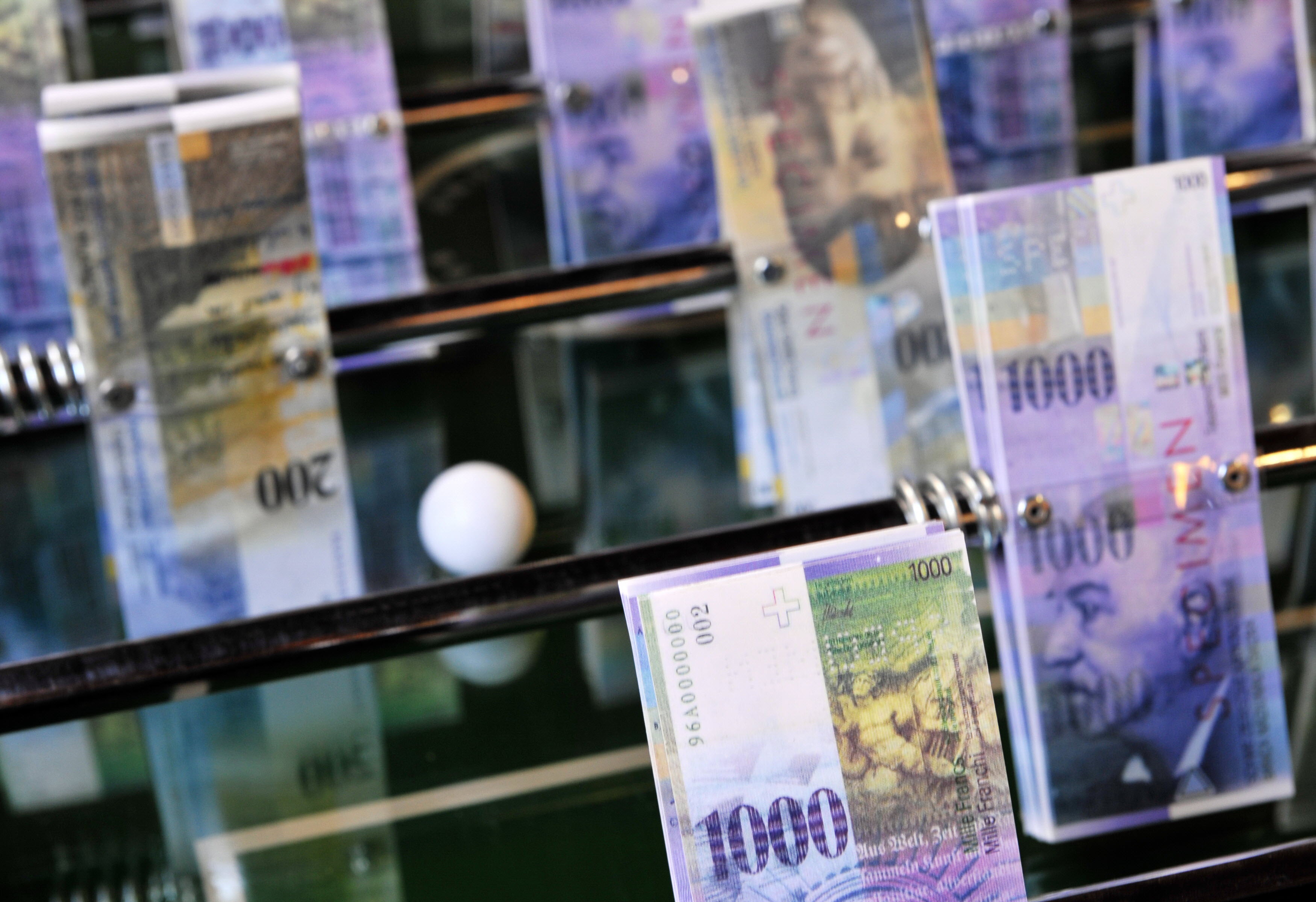 Topul băncilor cu cele mai multe menţiuni în presa românească, în criza francilor elveţieni 