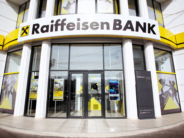 Raiffeisen a avut un câştig de 500 de milioane de lei anul trecut şi a rămas cea mai profitabilă bancă