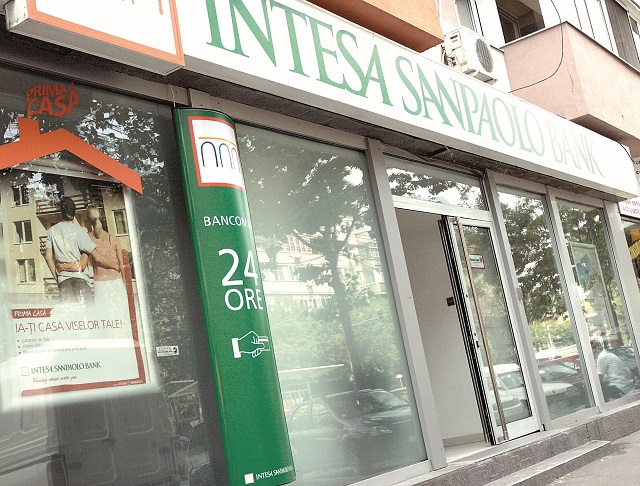 Italienii de la Intesa Sanpaolo, profit de 2 mil. euro pe piaţa locală în primul trimestru