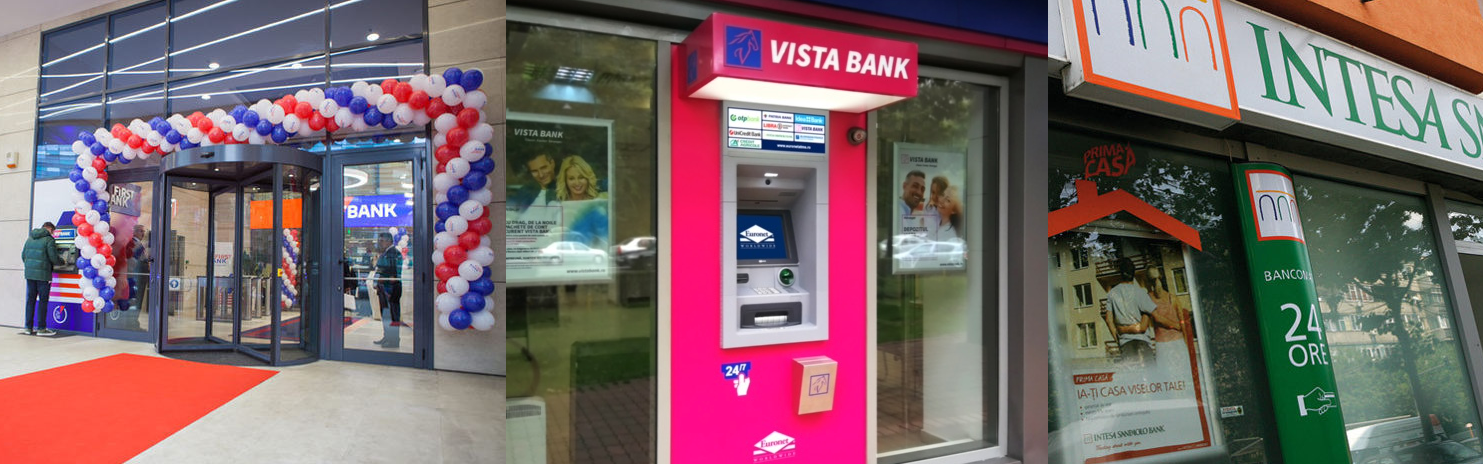 ​Surpriză: Grupul italian Intesa a intrat în forţă în discuţii pentru achiziţia First Bank, fiind în competiţie cu Vista Bank 