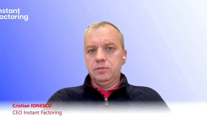 ZF Live. Cristian Ionescu, Instant Factoring: Piaţa de factoring a continuat să se dezvolte şi în 2025. A fost un an al maturizării, în special în România. Anul trecut am terminat cu un volum de finanţări de 104 mil. euro şi cu un venit de circa 5,3 mil. 