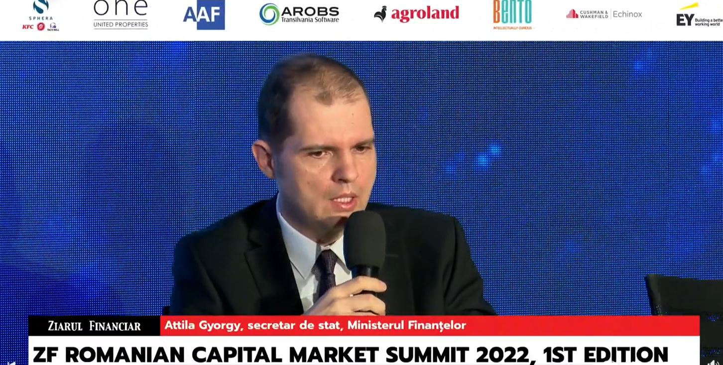 Attila Gyorgy, secretar de stat, Ministerul Finanţelor: Eu aş vedea, în primul rând, o piaţă cu un potenţial foarte mare, care este aşteptată să facă faţă unor provocări noi