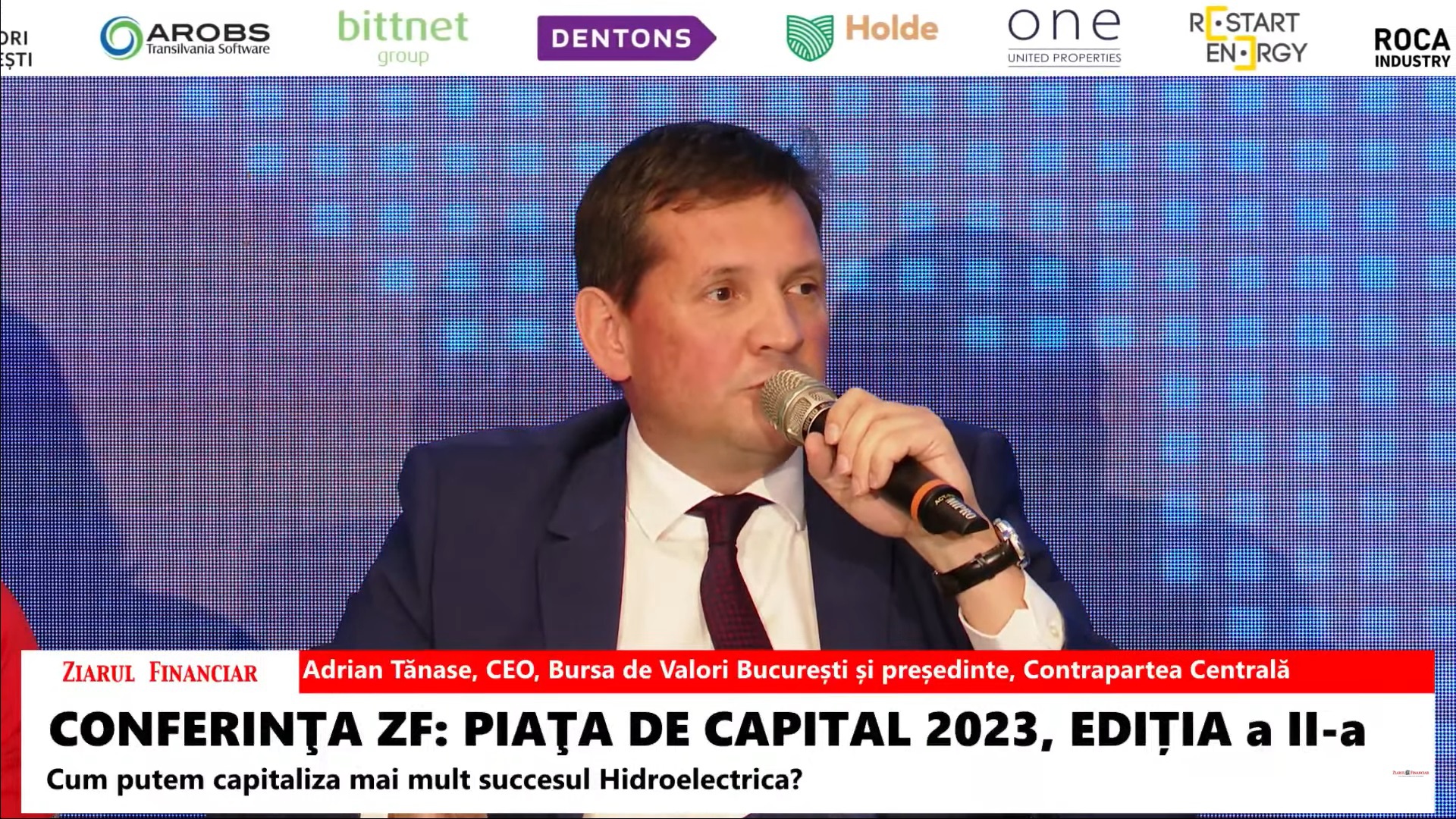 Adrian Tănase, BVB: Suntem pe ultima sută de metri cu lansarea Contrapărţii Centrale, care va da posibilitatea implementării unor strategii de investiţii pentru a multiplica lichiditatea din piaţă