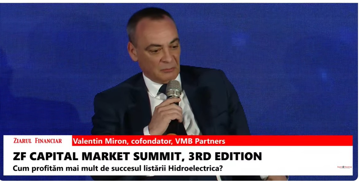 Valentin Miron, cofondator VMB Partners: Nevoia de obligatiuni municipale este foarte mare, autoritările locale au nevoie de finantări, iar acest instrument poate asigura fondurile pentru cofinantarea de proiecte pe finantări europene