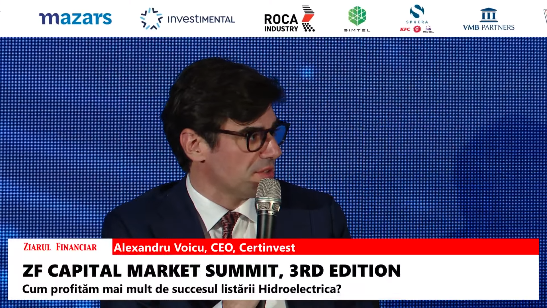 Alexandru Voicu, CEO, Certinvest: Cred că piaţa arată atractiv, dar în ceea ce priveşte investitorii străini ar trebui puţin să ne uităm şi la ce facilităţi le oferim