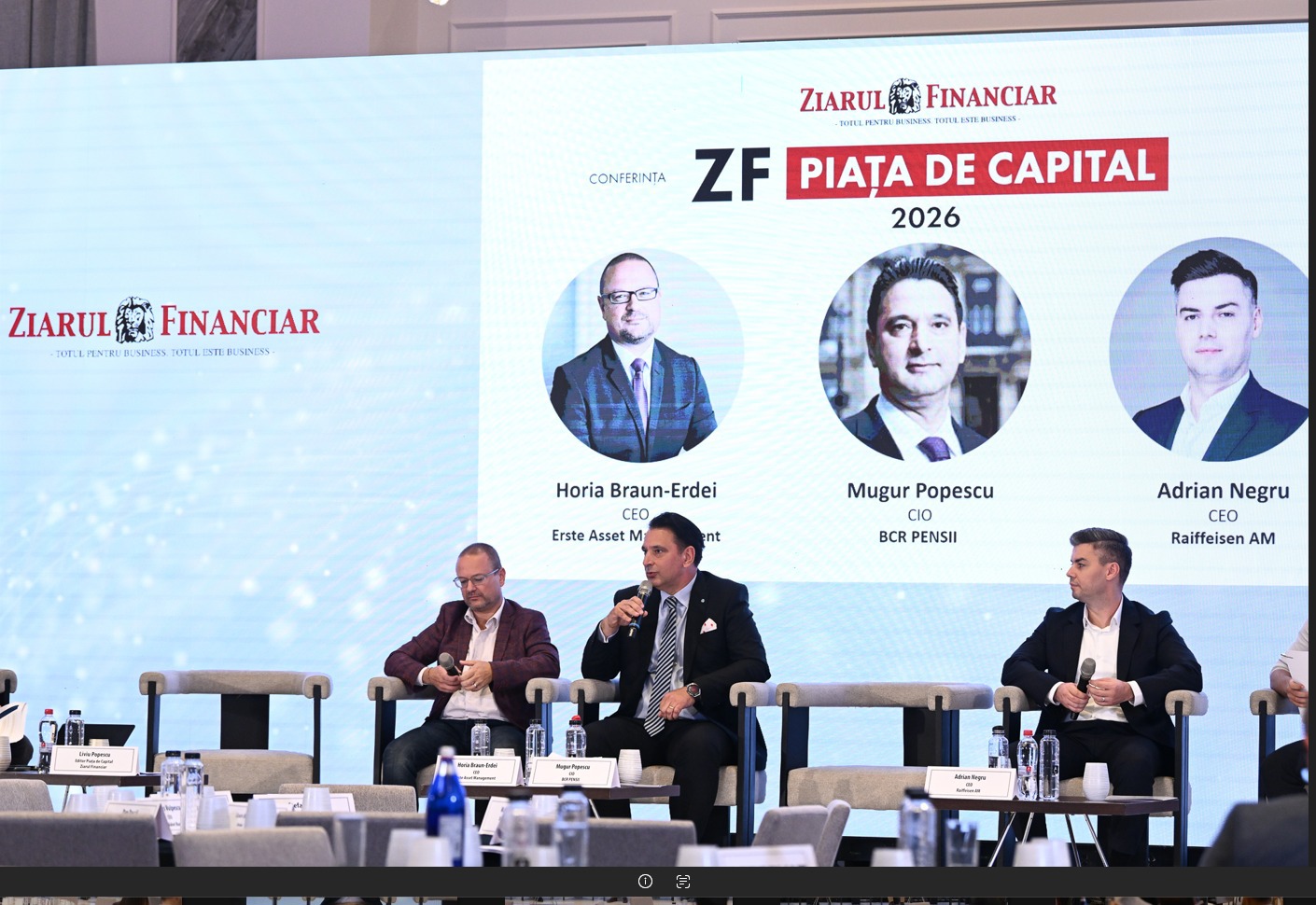 Managerii de fonduri şi pensii, la ZF Piaţa de Capital:...