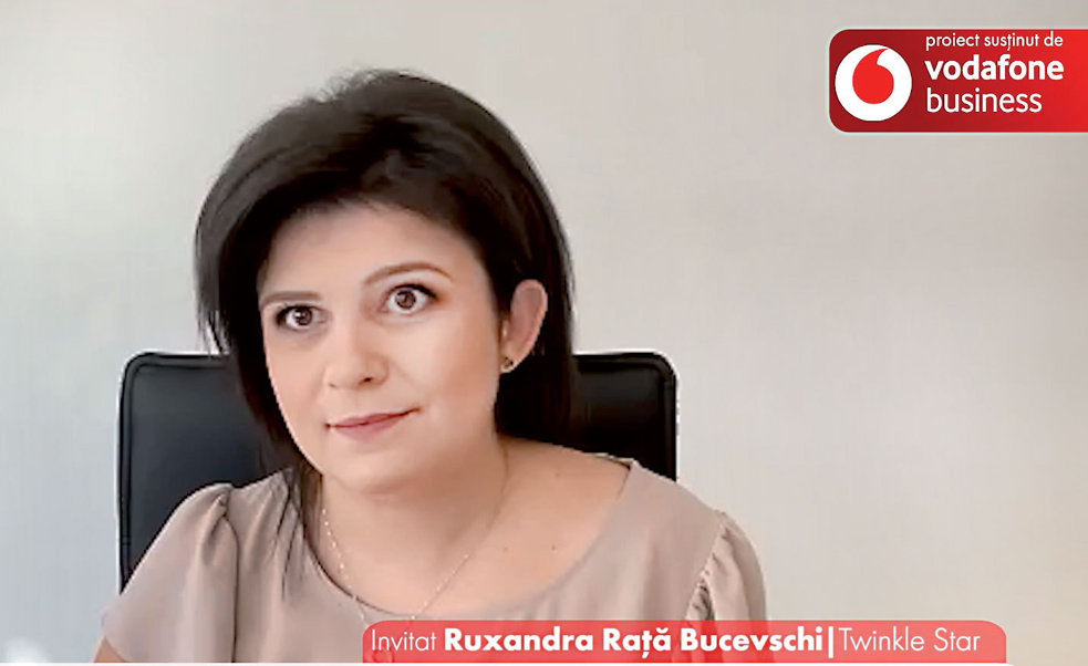 Proiect ZF/Vodafone. Femei în business. Ruxandra Raţă-Bucevschi, fondatoare, Twinkle Star: Tehnologia a fost de partea noastră în business, este incredibil ce poate face automatizarea
