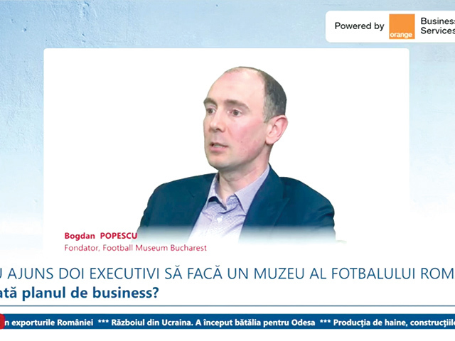 ZF Live. Bogdan Popescu şi Robert Redeleanu, doi corporatişti, vor să investească 1,2 milioane de euro în Muzeul Fotbalului din Bucureşti