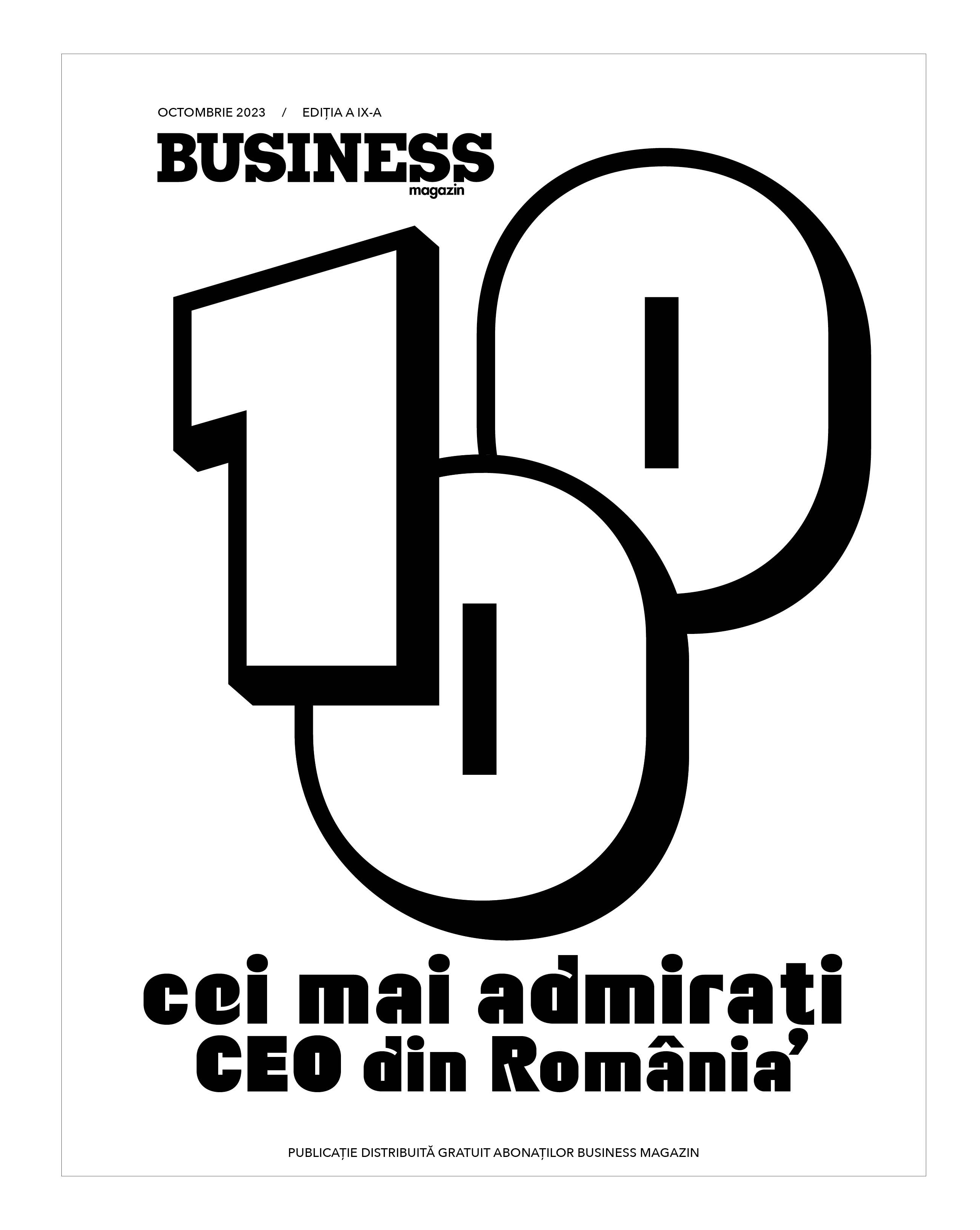 ZF 25 de ani. CEO Awards. Managerii „admiraţi“, un proiect al Business Magazin, a premiat circa 150 de executivi de top în 14 ediţii