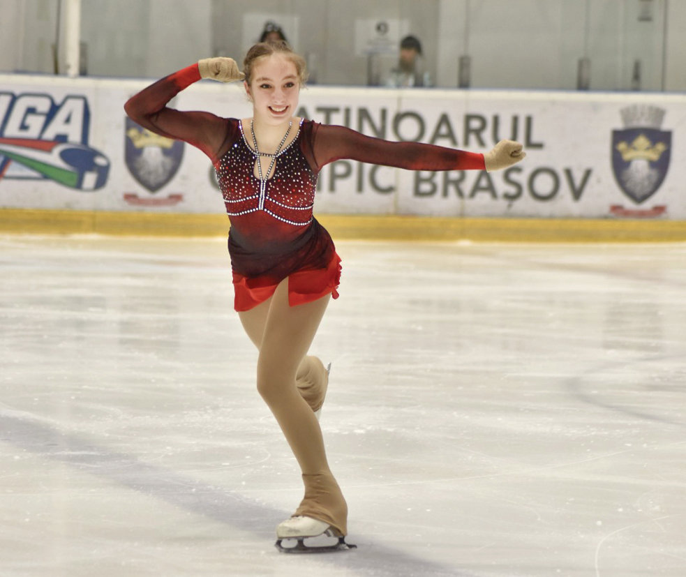 #superstories. Business sportiv. Pariul ZF pe viitorii campioni. Eva Maria Popescu, 15 ani, patinaj artistic: Patinajul este 99% transpiraţie şi 1% talent sau inspiraţie. Nu poţi performa în acest sport fără muncă