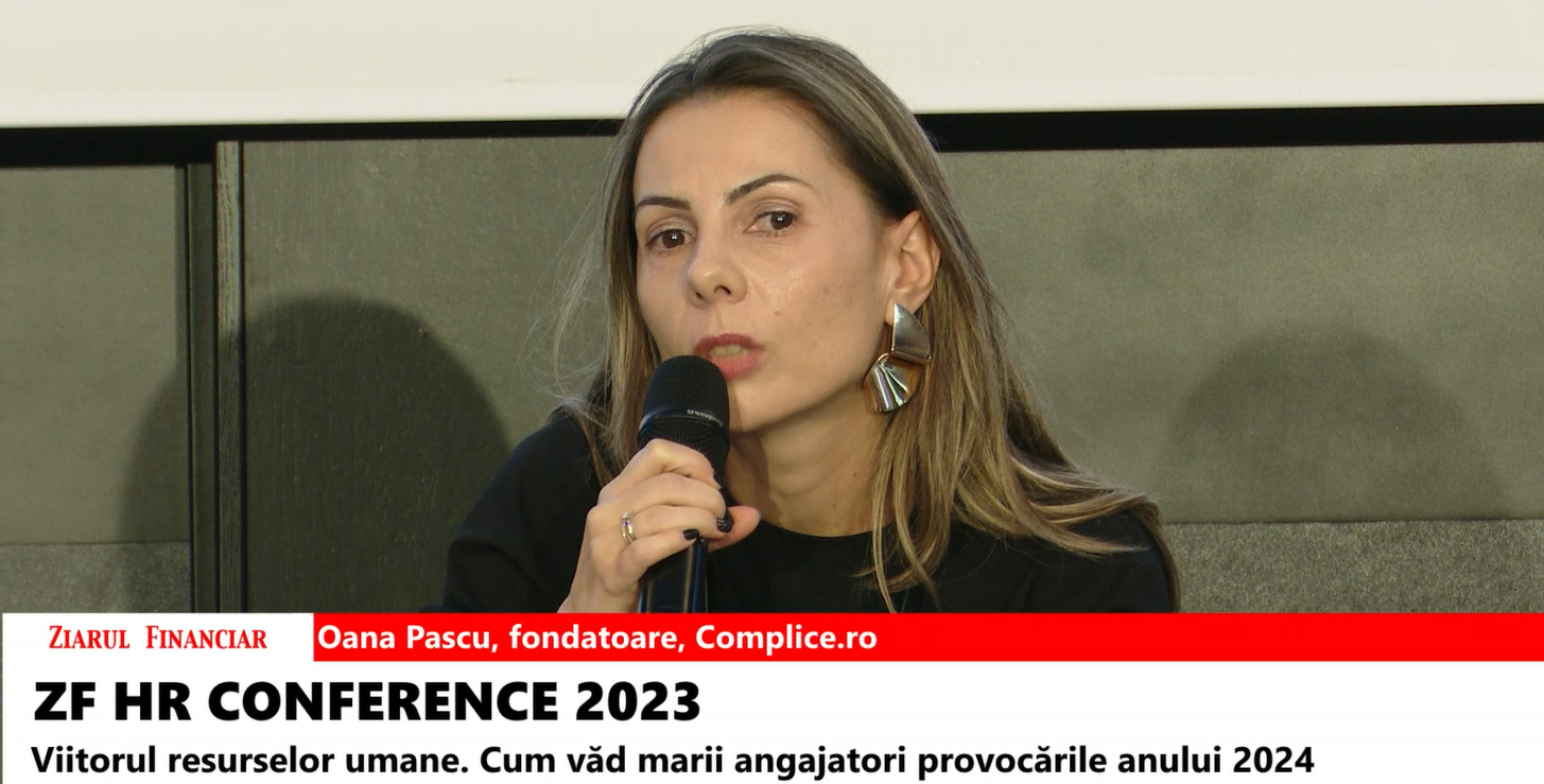 Oana Pascu, Complice.ro: Beneficiile extrasalariale merg în două direcţii în această perioadă: recunoaşterea muncii salariatului şi scăderea nivelului de stres